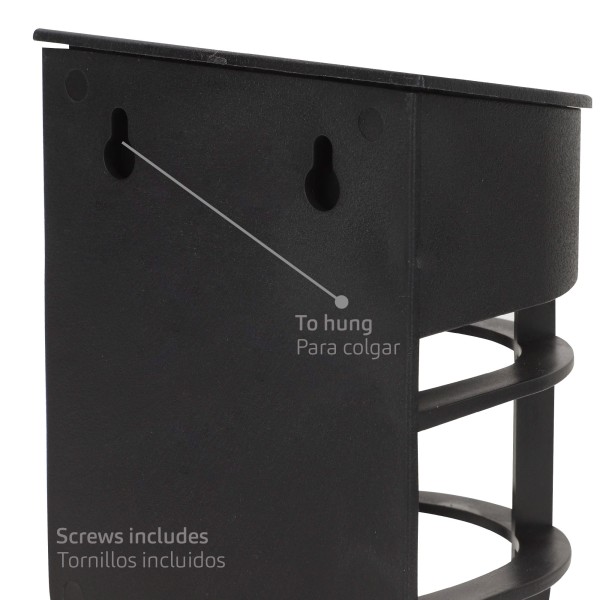 Set de 2 apliques solares LED 6 lúmenes con sensor de luz | Distria