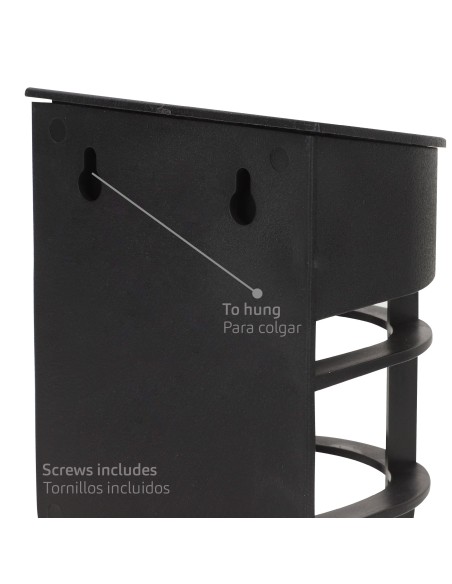 Set de 2 apliques solares LED 6 lúmenes con sensor de luz | Distria