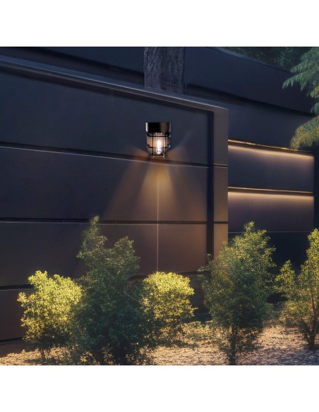 Set de 2 apliques solares LED 6 lúmenes con sensor de luz | Distria