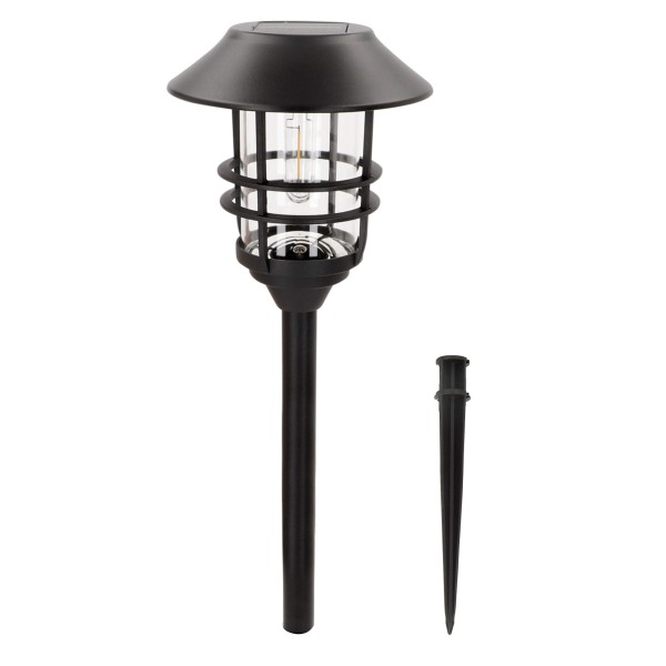 Set de 2 balizas LED solares Aktive luz cálida 6 lm | Distria