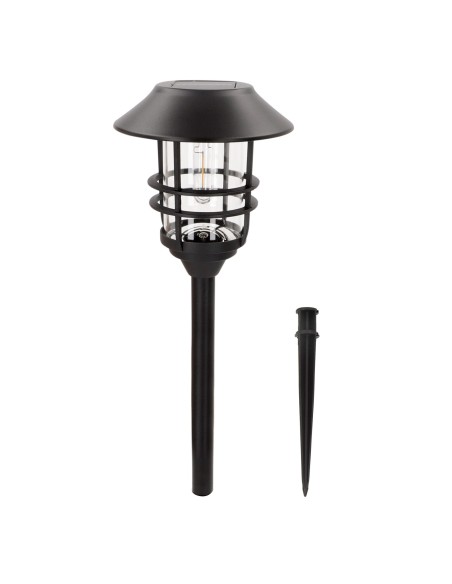 Set de 2 balizas LED solares Aktive luz cálida 6 lm | Distria
