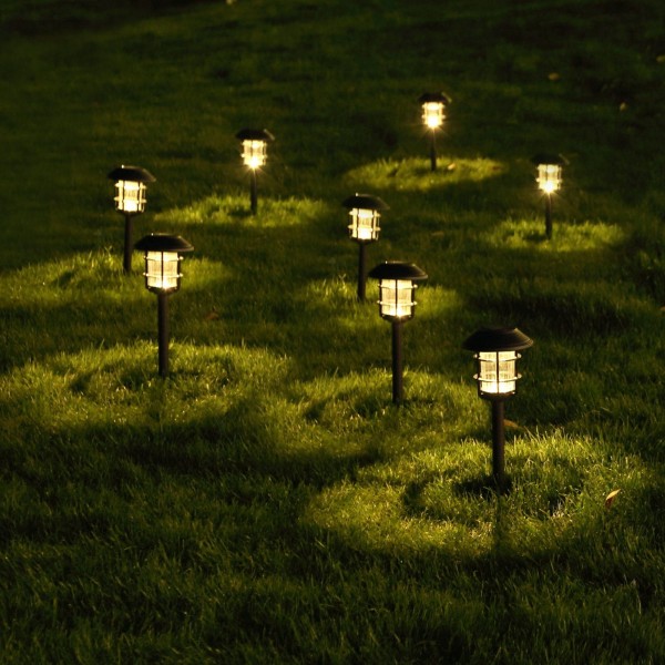 Set de 2 balizas LED solares Aktive luz cálida 6 lm | Distria