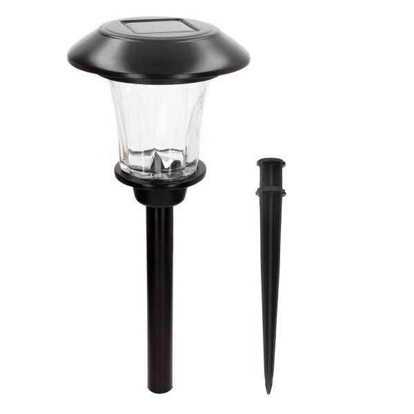 Set de 2 balizas solares LED 6 lúmenes con estaca | Distria