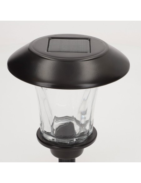 Set de 2 balizas solares LED 6 lúmenes con estaca | Distria