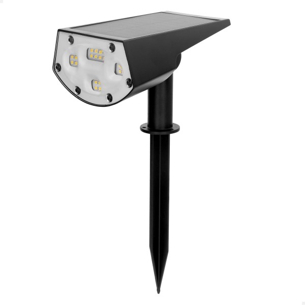 Foco solar LED 5-10 lúmenes con instalación 2 en 1 | Distria