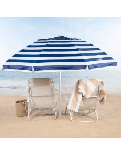 Aktive Sombrilla playa antiviento 240 cm marinera | Distria 2