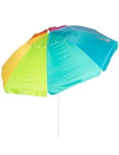 Aktive Sombrilla playa antiviento 240 cm multicolor | Distria