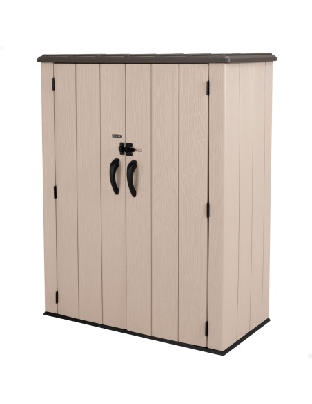 Armario exterior vertical 1.500 L con estantes | Distria