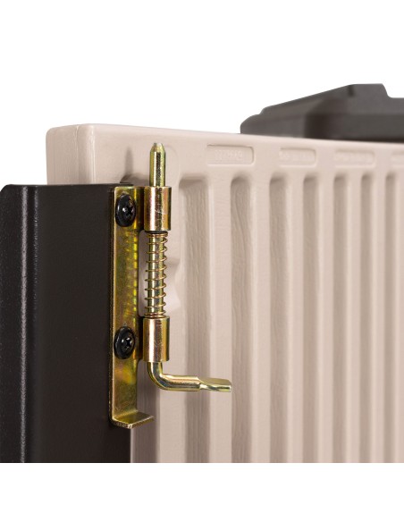 Armario exterior vertical 1.500 L con estantes | Distria