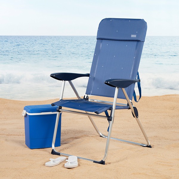 Aktive silla de playa plegable 4 posiciones La Palma | Distria