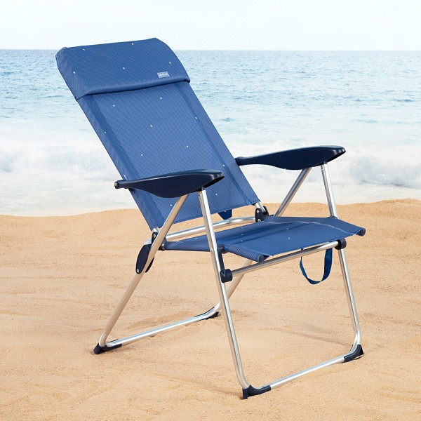 Aktive silla de playa plegable 4 posiciones La Palma | Distria