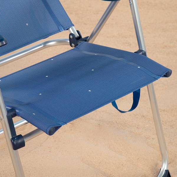 Aktive silla de playa plegable 4 posiciones La Palma | Distria