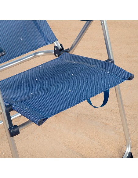 Aktive silla de playa plegable 4 posiciones La Palma | Distria
