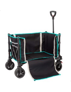 Aktive Carro plegable de playa con ruedas y capacidad 60kg | Distria