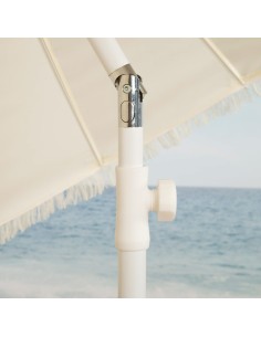 Aktive Sombrilla playa 16 varillas 200 cm con flecos | Distria 2