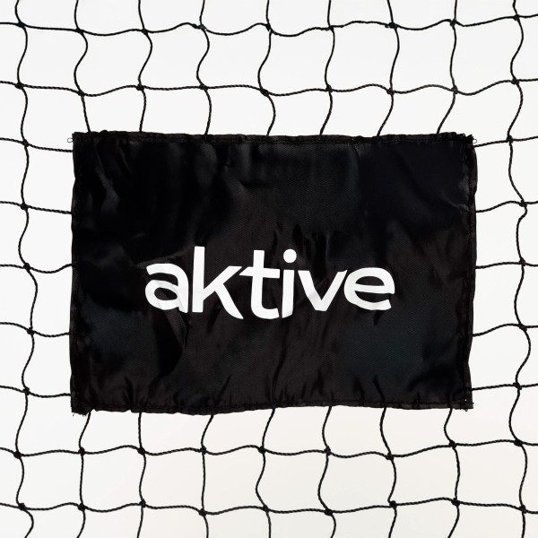 Aktive Portería de fútbol 2 m con protección, red y piquetas | Distria