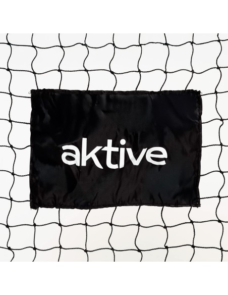 Aktive Portería de fútbol 2 m con protección, red y piquetas | Distria