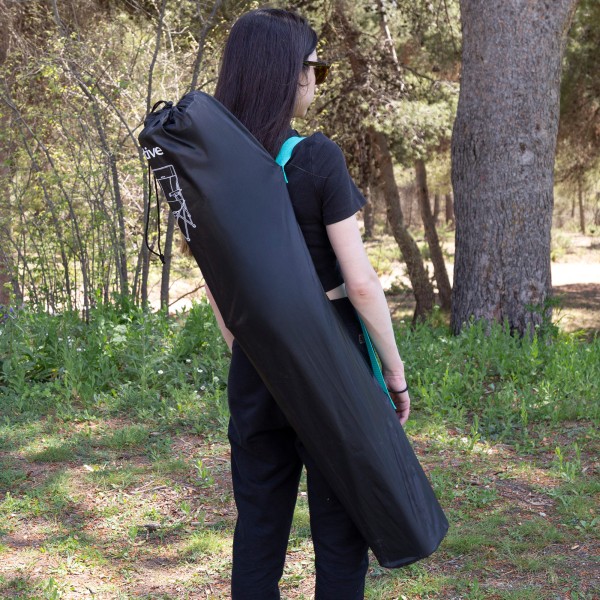 Silla plegable camping deluxe con respaldo de rejilla | Distria