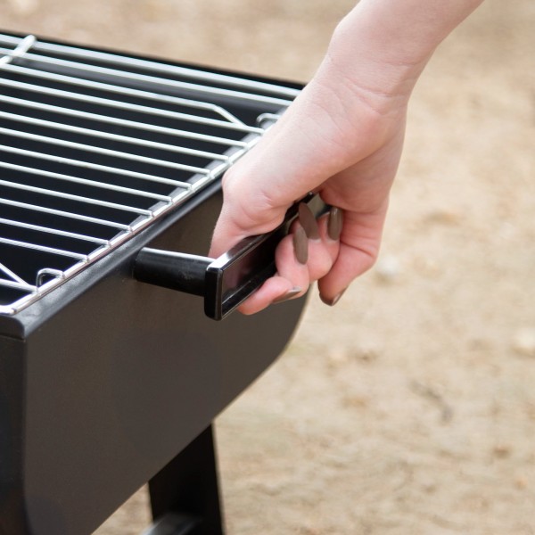 Aktive Barbacoa carbón portátil con asas laterales | Distria