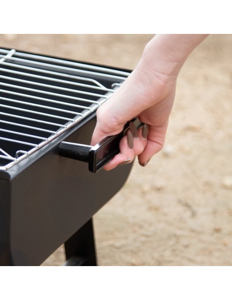 Aktive Barbacoa carbón portátil con asas laterales | Distria