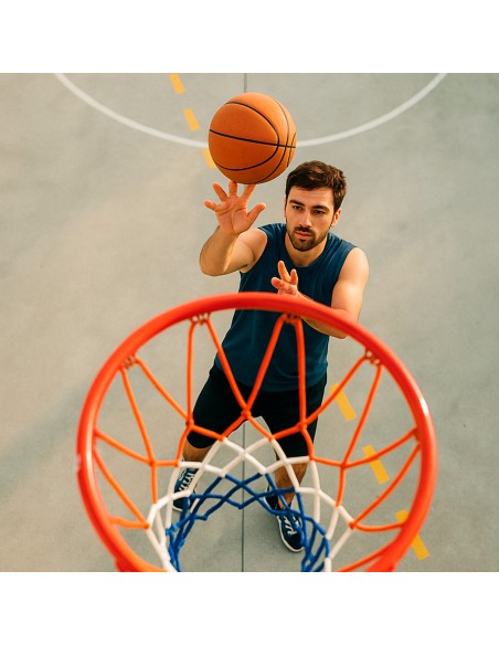 Aktive Canasta baloncesto de pared 45 cm con red | Distria