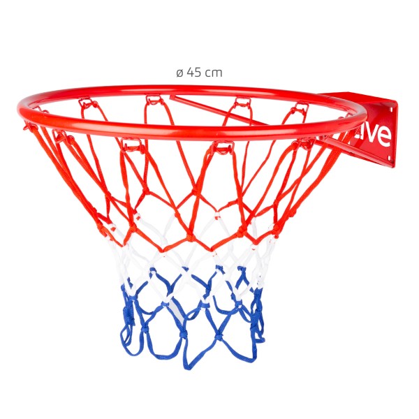 Aktive Canasta baloncesto de pared 45 cm con red | Distria
