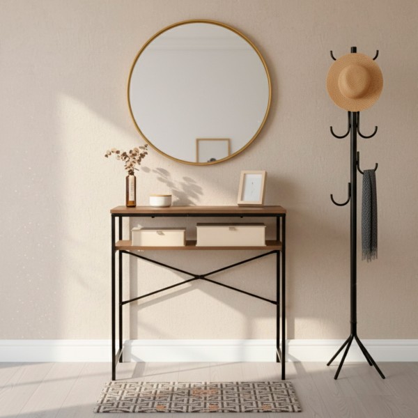 Max Home Mesa escritorio compacta 77x40x75 cm | Distria