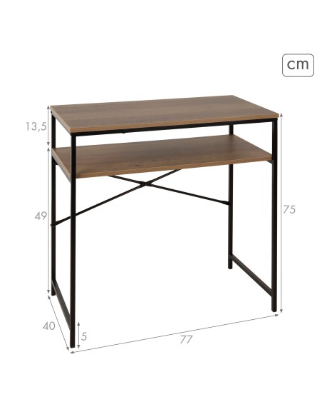 Max Home Mesa escritorio compacta 77x40x75 cm | Distria