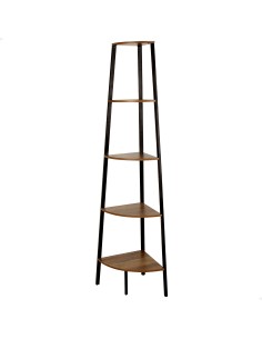 Max Home Estantería madera escalera esquinera 5 estantes | Distria