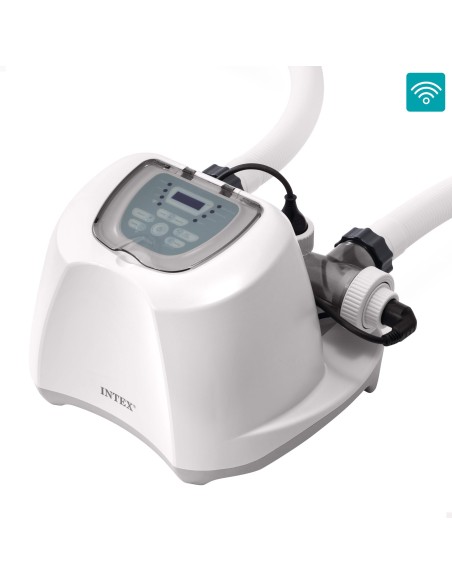 Clorador salino INTEX QS1600 PLUS hasta 12.112 L | Distria