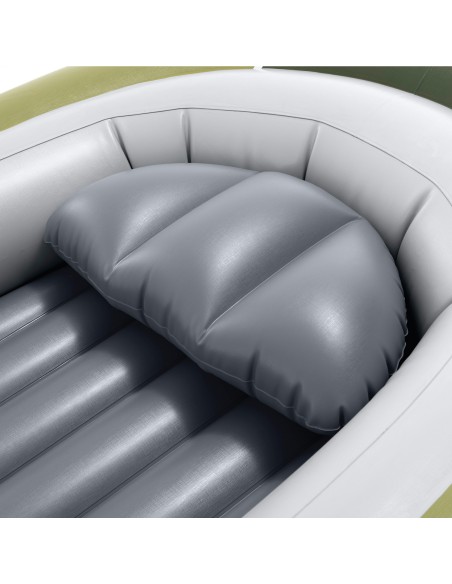 Barca hinchable Seahawk 4 con remos e hinchador INTEX | Distria