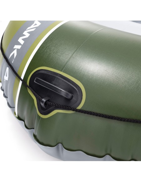 Barca hinchable Seahawk 4 con remos e hinchador INTEX | Distria