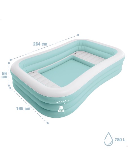 Piscina hinchable con asientos para niños INTEX | Distria