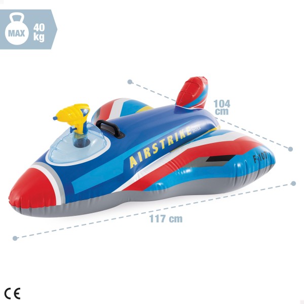 Avión hinchable con pistola de agua INTEX | Distria