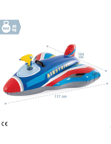 Avión hinchable con pistola de agua INTEX | Distria