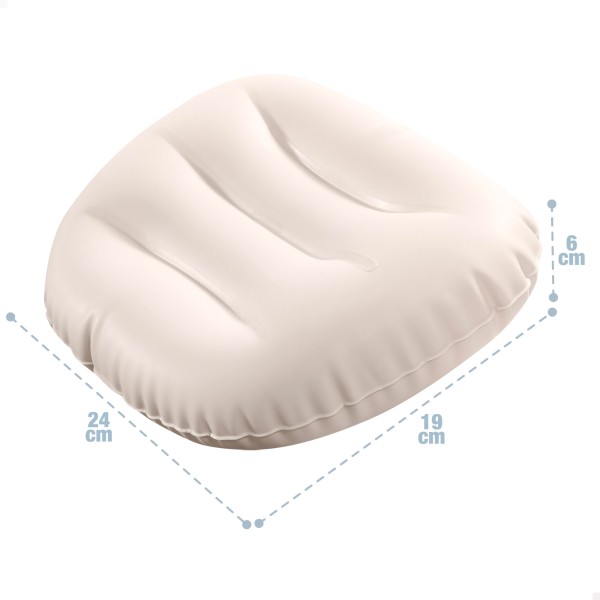 Almohada hinchable individual Purespa color beige | Distria