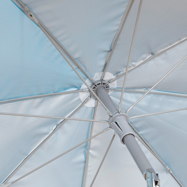 Sombrilla playa de Ø180 cm azul | Distria