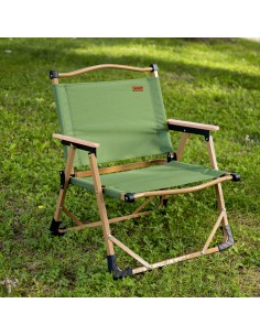 Silla plegable baja verde Glamping | Distria 2