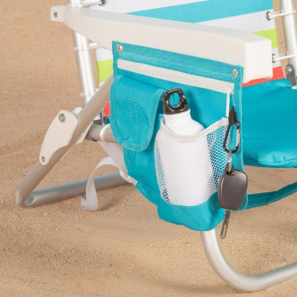 Silla playa multiposición 5 posiciones con nevera | Distria