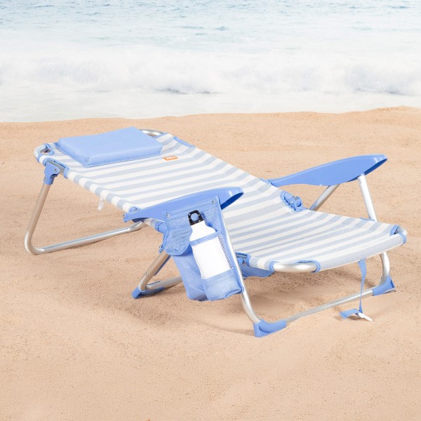 Silla de playa plegable marinera 51x45x76 cm Aktive | Distria