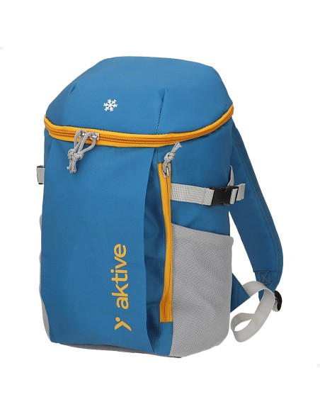 Mochila nevera isotérmica 8L azul con bolsillos Aktive | Distria