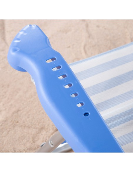 Silla plegable de playa multiposición Aktive | Distria