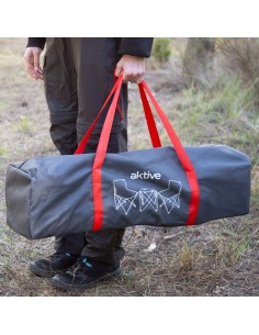 Set mesa y 2 sillas camping plegables antivuelco | Distria 2