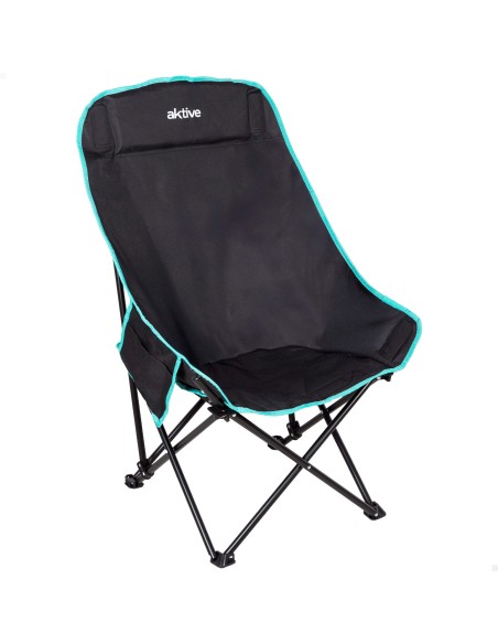 Silla plegable camping 55x45x90 cm Aktive | Distria