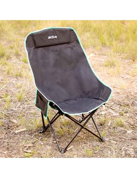 Silla plegable camping 55x45x90 cm Aktive | Distria