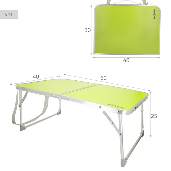 Mesa plegable camping baja | Distria