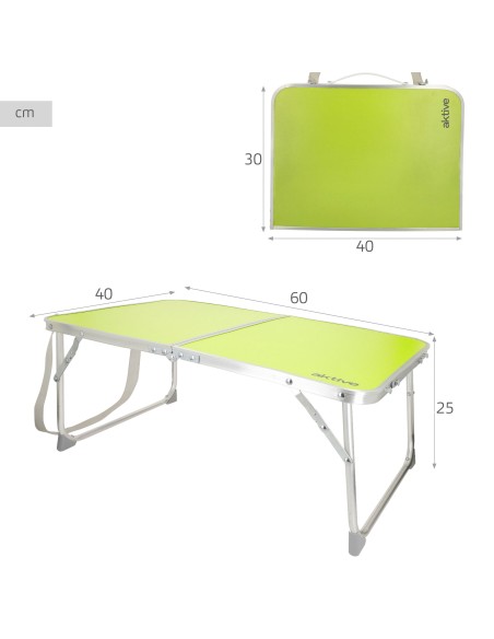 Mesa plegable camping baja | Distria