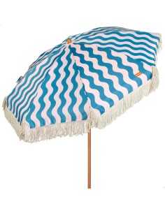 Aktive Sombrilla de playa 200 cm ondas y flecos | Distria