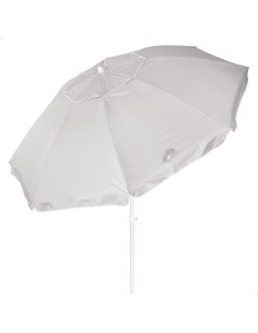 Sombrilla de playa gris D200 cm UV50 Aktive | Distria