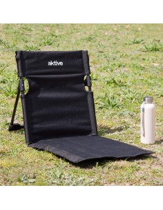 Aktive silla plegable de suelo c/respaldo ajustable y funda | Distria 2